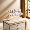 Golden three-layer creative jewelry rack, wooden bracelet rack, bracelet display rack, bracelet display rack, watch storage rack, fashionable and practical, other types of jewelry organization rack Application Scenario